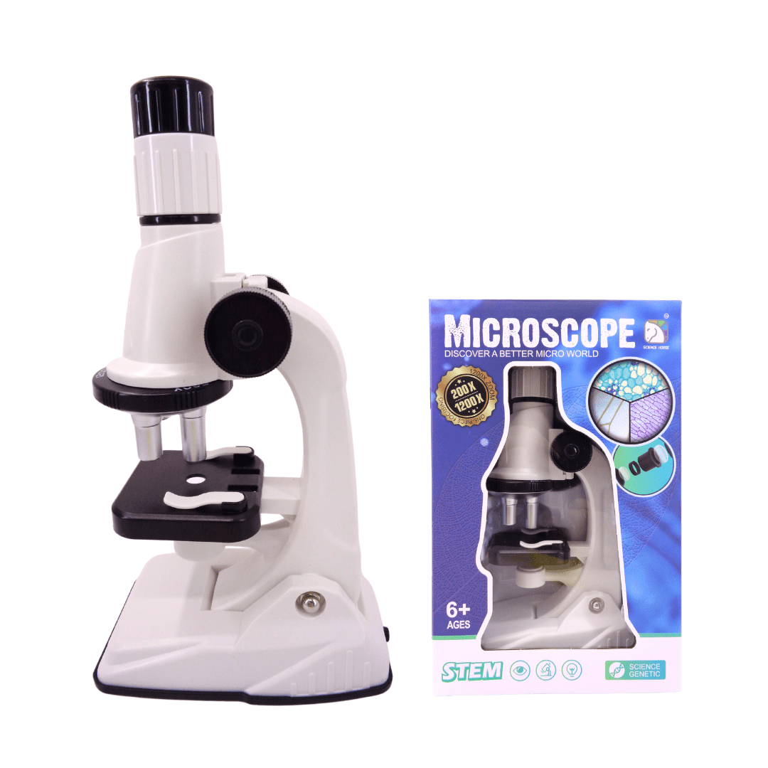 Microscopio Educativo Para Niños Blanco 200x600x1200 - Martina Baby & Kids